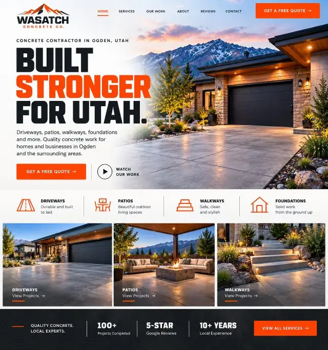 Wasatch Concrete Co. website